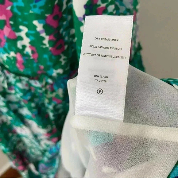 NWT Rails Juni Floral Tiered Midi Dress Gardenia Flower size Small - Picture 10 of 13